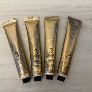 Lot of 4 Tubes L'Oreal Superior Preference Color & Shine Conditioner 1.86 Fl. Oz